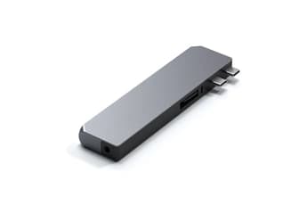 HUB USB-C 8 EN 2 PRO HUB MAX SPACE GRAY