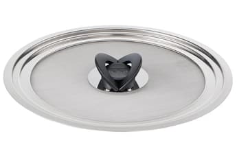 INGENIO Couvercle anti-projection en inox 24-30 cm L9879902