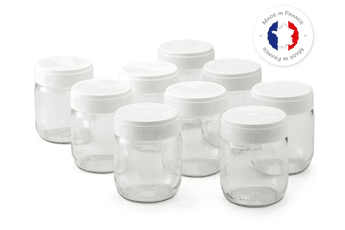 9 pots de yaourts