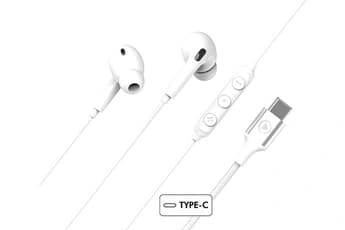 Kit piéton Intra USB-C Blanc