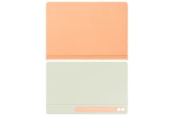 Housse Tablette Samsung Smart Book Cover pour Galaxy Tab S10 Ultra / S9 Ultra - Orange