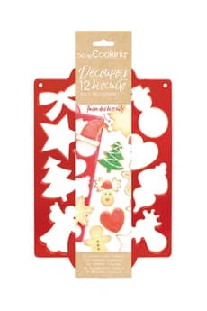 Kit à cuisiner Scrapcooking Plaque decoupoir multi ''Noel''