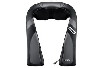 Masseur Renpho U-Neck Go SNM067 - Massage Shiatsu chauffant, pour Dos Cou Epaules - Sac de transport fourni - Noir