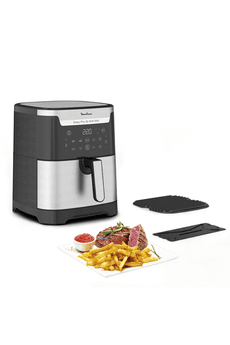 Friteuse a air chaud et grill Easy Fry & Grill Digital 2-en-1 XXL Inox EZ801D10