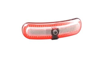 OxiLum: eclairage puissant rouge et blanc pour velos et casques avec fonction d''avertisseur de freinage integree
