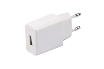 Chargeur secteur USB-A Blanc