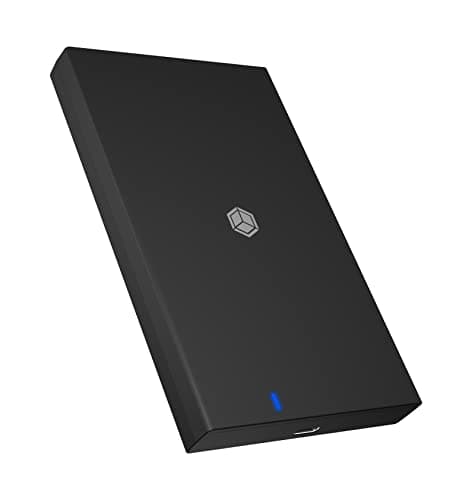 ICY BOX Boîtier Disque Dur 2.5" Externe SSD, USB-C, USB 3.0 (5Gbps), SATA, SSD/HDD Adaptateur Disque Dur Externe, USB-A Adaptateur, IB-200T-C3
