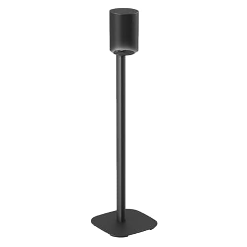 Vogel's SFS 4113 Pied d'enceinte pour Sonos Era 100, système d’intégration de câbles, Taille 82 cm, Poids Max. 5 kg, Noir (1x)