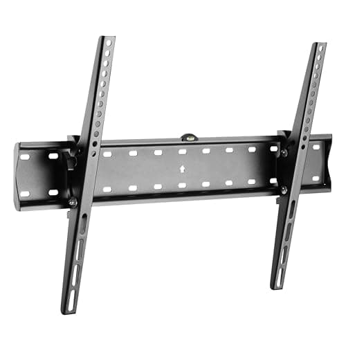 RICOO N2164 Support Mural TV 40 42 43 48 50 55 58 60 65 70 75 Pouces Plat Inclinable Universel Fixation Murale TV QLED OLED LED LCD VESA 200x200 à VESA 600x400
