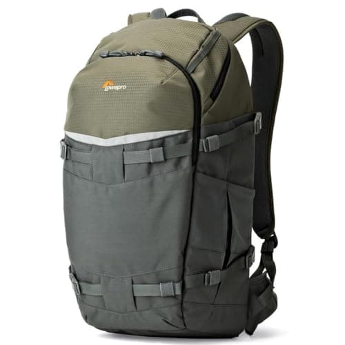 Lowepro Flipside Trek 450, Sac À Dos Pour Appareil Photo Reflex Numérique, Sacoche Hybride Pour Ordinateur Portable, Tablette, Accessoires Photo, Trépied, Gris, 28,5 X 21 X 49