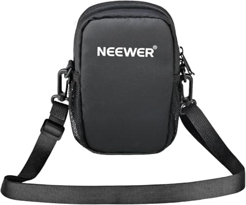 NEEWER Sac Bandoulière pour Appareil Photo, étui de Voyage Compact, Léger et Résistant à l'eau, Compatible avec DJI Osmo Pocket 4 3 iPhone DSLR et Hybride Accessoires Photo de Petite Taille, PB13