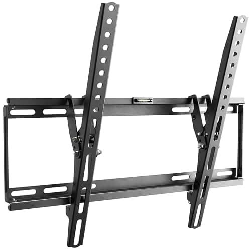 RICOO N1944 Ultra Slim Support Mural TV 40 42 43 48 50 55 58 60 65 70 75 77 83 85 Pouces Plat Inclinable Universel Fixation Murale TV QLED OLED LED LCD Écran VESA 200x200 à VESA 400x400
