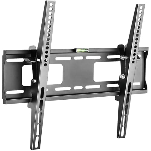 RICOO N2344 Support Mural TV 40 42 43 48 50 55 58 60 65 70 75 Pouces Plat Inclinable Universel Fixation Murale TV QLED OLED LED LCD VESA 100x100 à VESA 400x400