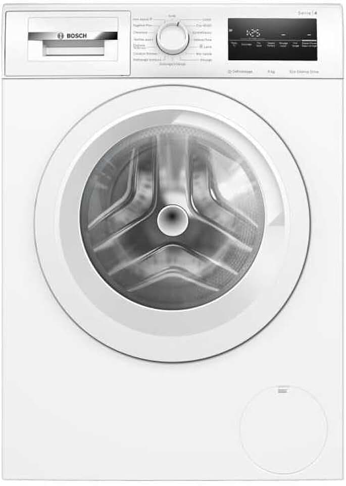 Bosch WAN24209FR, Série 4, Lave linge hublot, 9 kg, 1200 trs/min, Blanc Étiquetage Énergétique