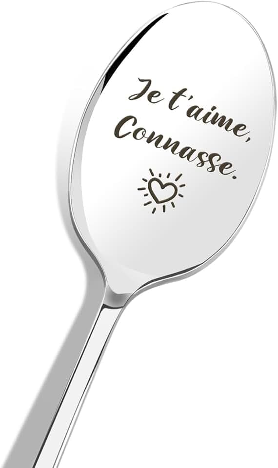 Cadeau Copine, Cadeau Saint Valentin, Cuillère A Cafe en Acier Inox, Cadeau Drôle Femme Cadeau Copine Amitié Cadeau Copine Amour Cadeau pour Copine Cadeaux Copine Cadeau Anniversaire Femme Noel