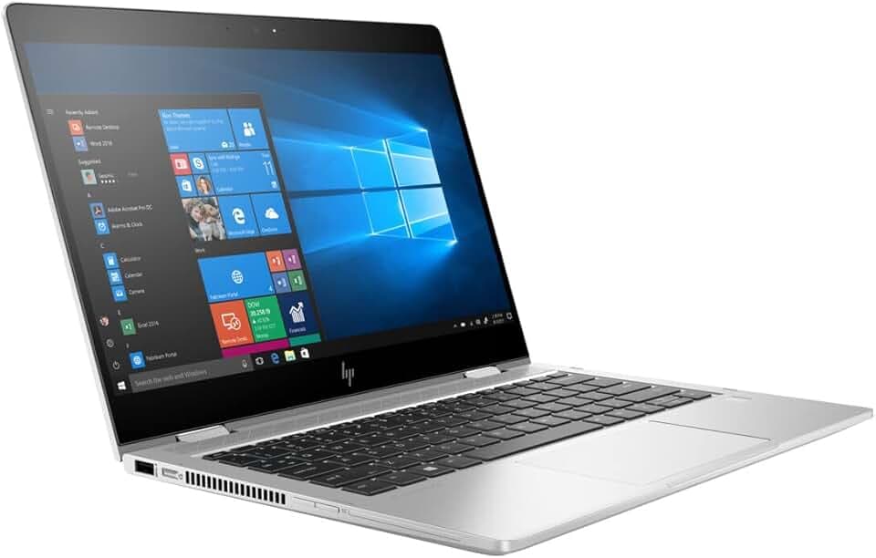 HP EliteBook 830 G5 13,3" Full HD Intel Core i5 256 Go SSD 8 Go Mémoire Windows 11 Pro Webcam UMTS LTE Business Ordinateur portable (reconditionné), Argenté/noir