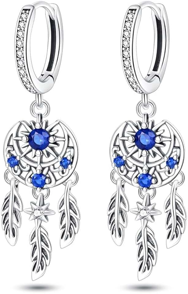 ChenYuTe Boucles d'oreilles en argent 925 pour femmes Boucles d'oreilles à la mode Bijoux Cadeaux pour fêtes d'anniversaire et autres occasions