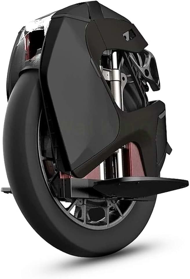 KINGSONG Gyroroue Electrique KS-S18, Adulte, Noire, Moteur 2200W, Autonomie jusqu'à 100km, Vitesse bridée 25km/h, Pneu Gonflable 18", Haut-Parleur et Bluetooth