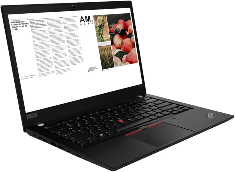 Lenovo ThinkPad T490 14" 1920 x 1080 Full HD Intel Core i5 8365U 256 Go SSD Disque dur 8 Go Mémoire Windows 11 Pro Webcam Ordinateur portable (reconditionné)