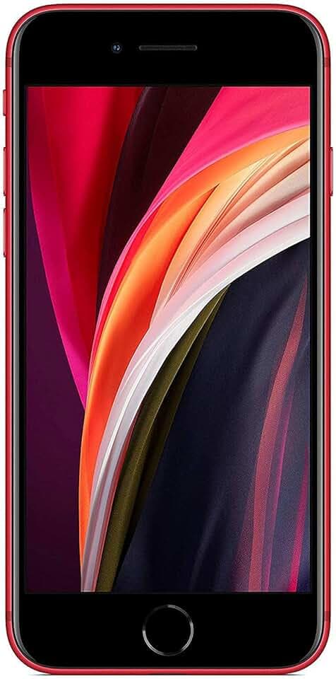 Apple iPhone SE 2e Génération, 64 Go, PRODUCT(RED) (Reconditionné)