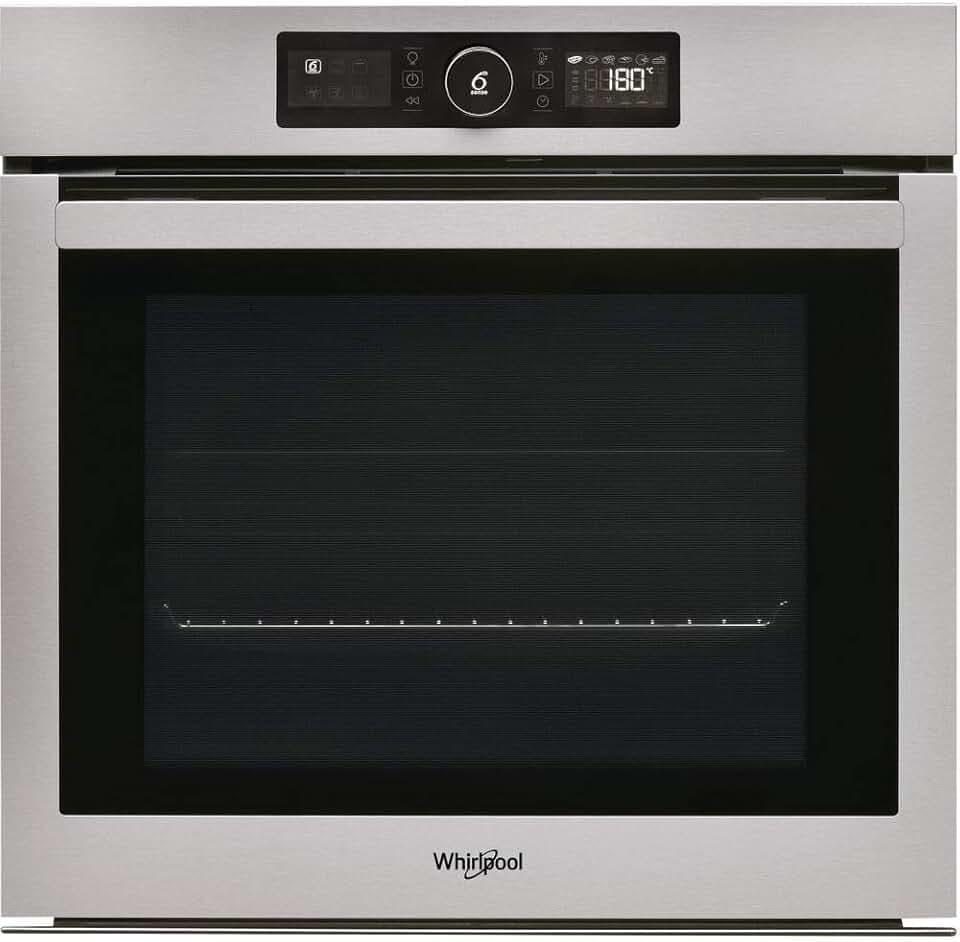 Four encastrable pyrolyse Whirlpool AKZ9629IX - Four pyrolyse Inox - multifonction - Chaleur tournante ou pulsée - 73 litres - Porte froide (4 vitres) - Classe énergétique A+
