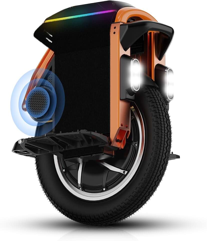 KINGSONG S16 Pro EUC Gyroroue Électrique 3000W, 1480Wh Batterie, 120 km Autonomie, Monoroue Tout-Terrain Haute Performance pour Adultes