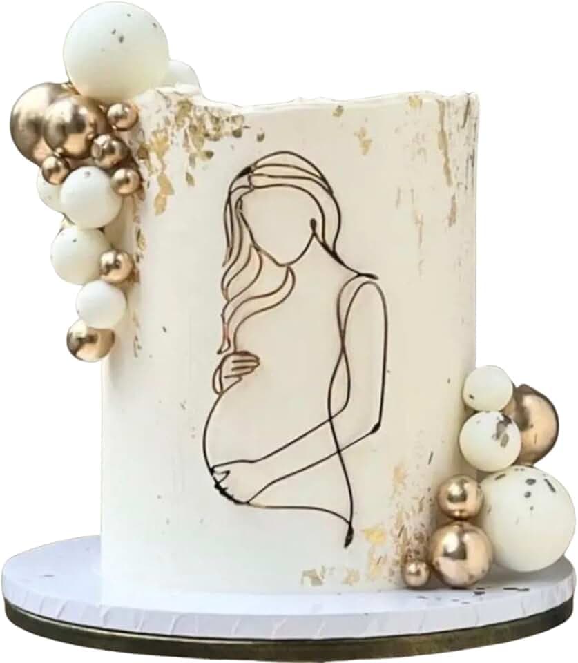 NV Sparkle Facetopper silhouette femme enceinte.une occasion spéciale. -NV Sparkle