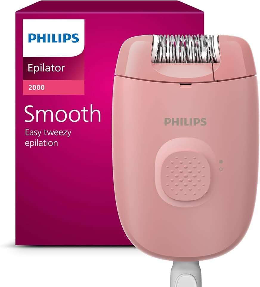 Philips Series 2000 - épilateur filaire pour les jambes, épilateur pour femme, modèle BRE229/00
