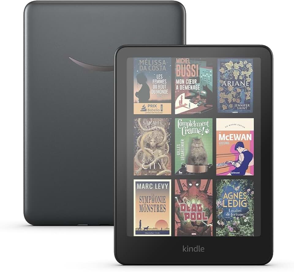 Amazon Kindle Colorsoft Signature Edition (Nouvelle génération) - Avec affichage couleur, éclairage avant à réglage automatique, charge sans fil et longue autonomie - 32 Go Recycled Content Certification for Electrical and Electronic Equipment