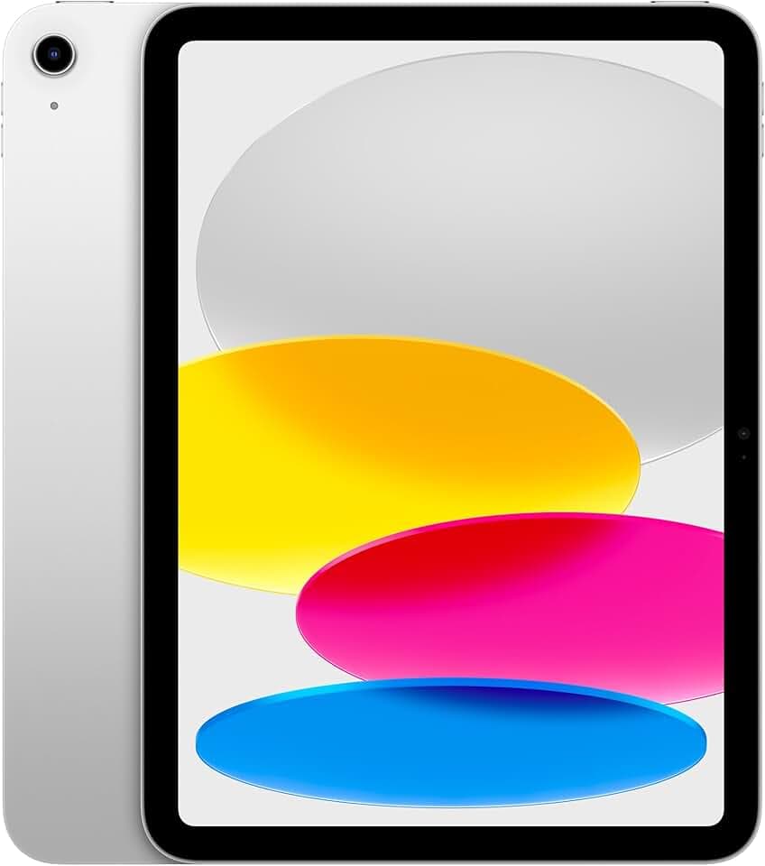 Apple iPad avec Puce A16 : Écran Liquid Retina 11 Pouces, 128 Go, Wi-FI 6, caméras Avant/arrière 12 Mpx, Touch ID, autonomie d’Une journée – Argent
