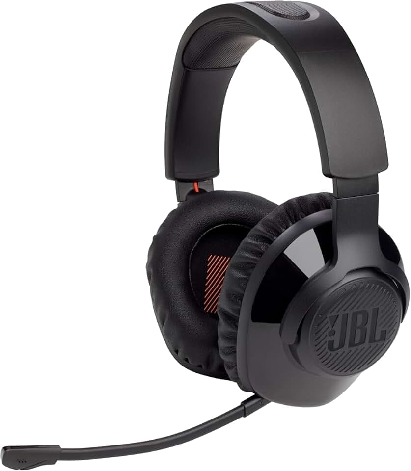 JBL Quantum 350 – Casque gaming avec micro détachable – Boutons de contrôles – Connexion USB – Son signature JBL – Compatible avec PC, Windows, Mac, PS4, Nintendo Switch