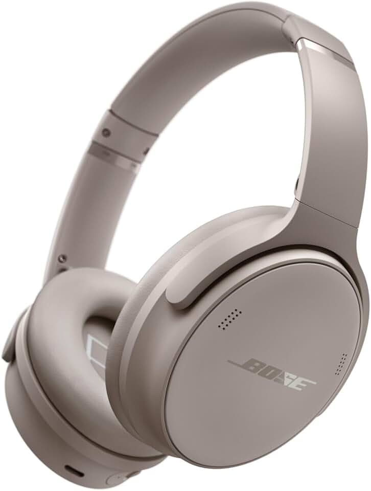 Bose QuietComfort Headphones, Casque sans Fil immersif à réduction de Bruit, Casque Supra-aural Bluetooth avec Micro intégré d’Une autonomie allant Jusqu’à 24 Heures, Grès - Édition Limitée
