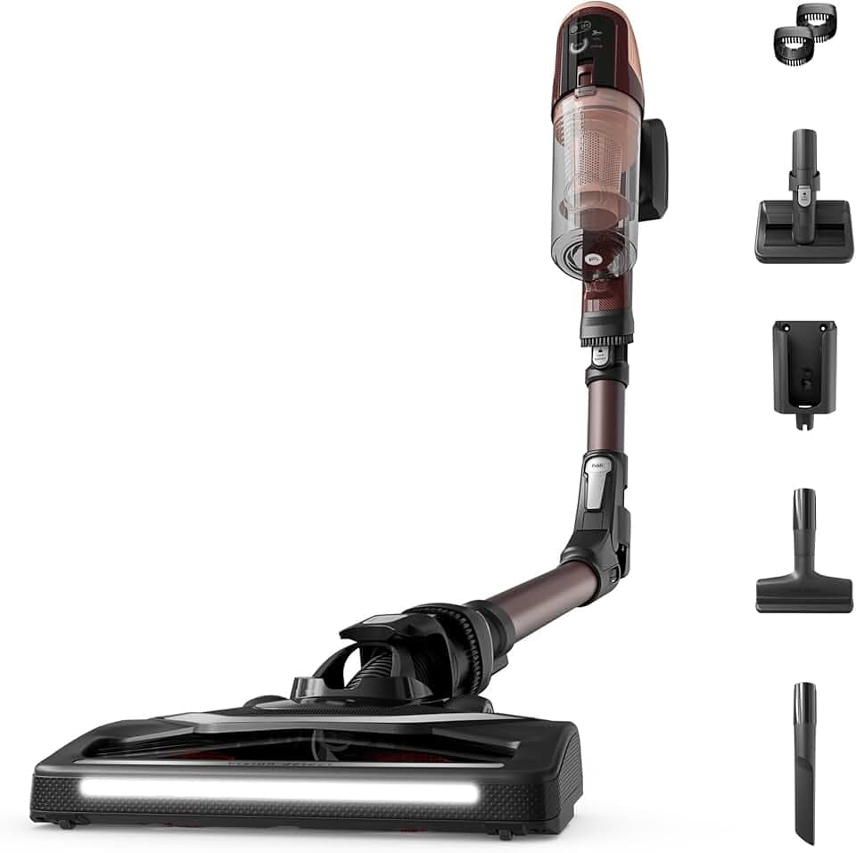 Rowenta X-Pert Flex 6.80, Aspirateur Balai sans Fil Multifonction, 100W, Autonomie 60 Minutes, Flex, Eclairage LED, Suivi Facile, RH6493E0