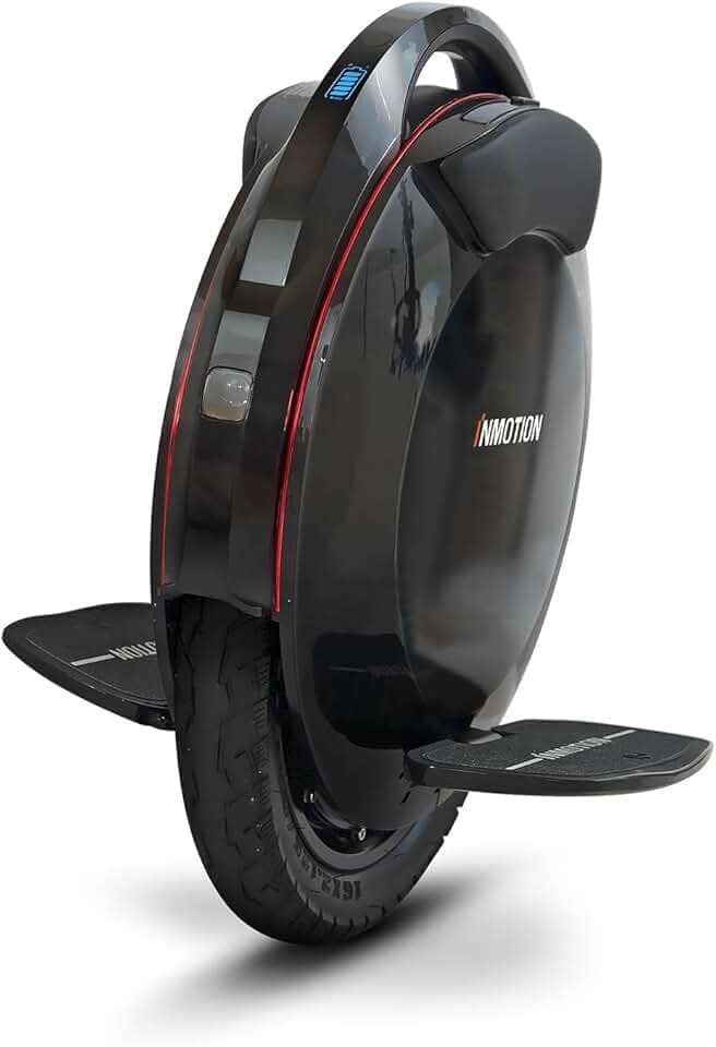 Gyroroue Inmotion V8S, Noir, Taille unique, Noire