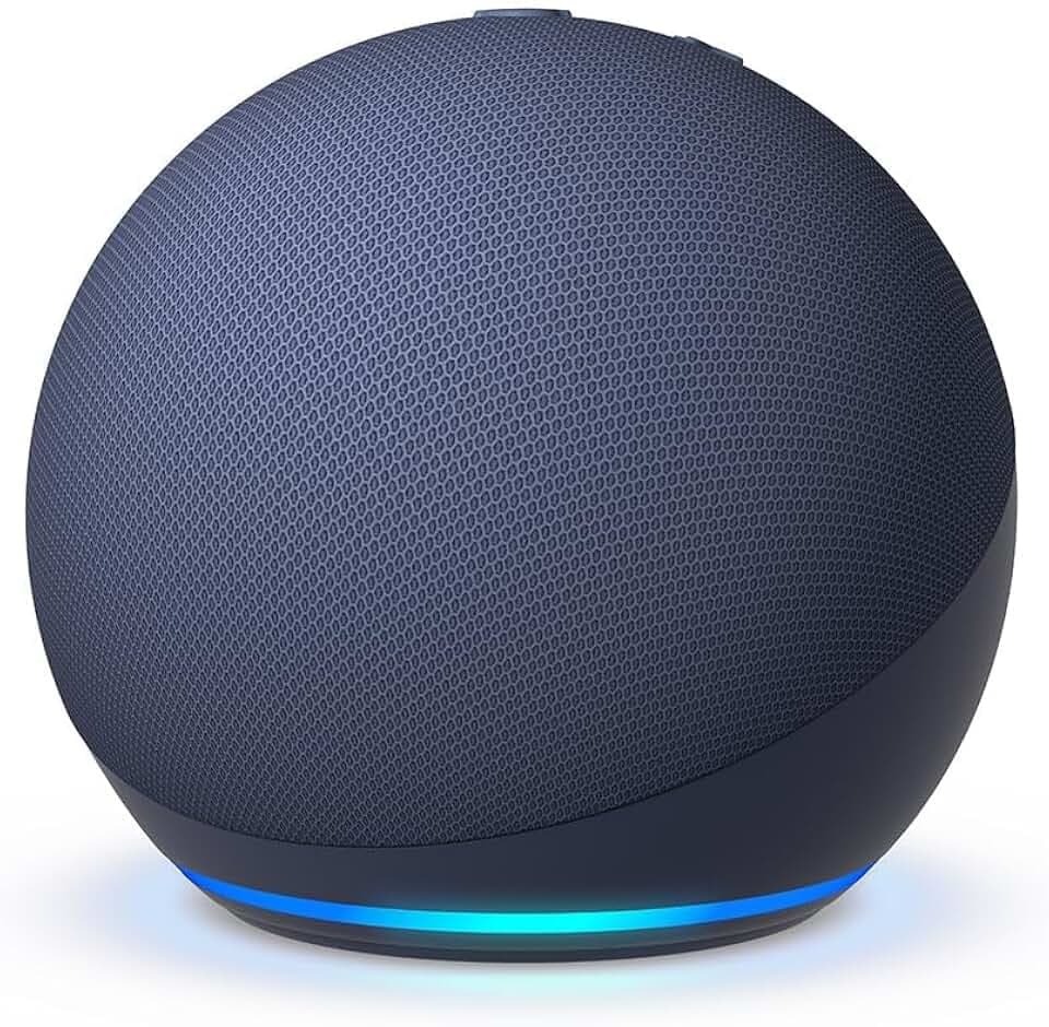 Echo Dot (Nouvelle génération) | Enceinte connectée Bluetooth et Wi-Fi au son puissant encore plus imposant, avec Alexa | Bleu marine Reducing CO2