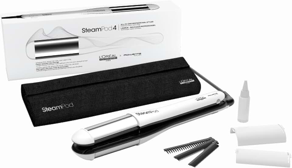 L'OREAL PROFESSIONNEL - SteamPod 4 - Coiffage Rapide - Technologie Vapeur Brevetée - Tous Types De Cheveux