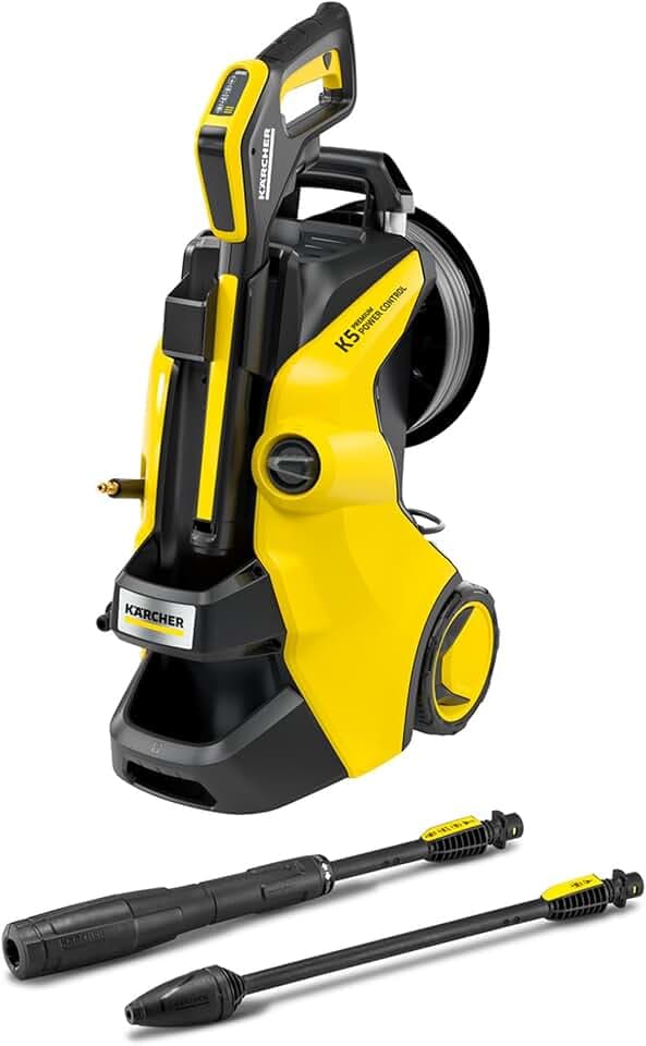 Nettoyeur Haute Pression K 5 Premium Power Control Flex,Pression : Max 145 Bar, Débit : 500l/h, Surface : 40m²/h, Poids : 12,5 kg, Pistolet et Flexible Haute Pression,Lance Vario Power, Rotabuse GreenCircle Sustainable Energy Practices