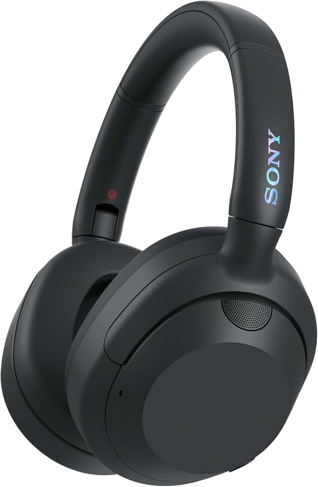 Sony ULT Wear - Casque sans Fil Bluetooth avec ULT Power Sound, Basses Profondes, réduction de Bruit, qualité d'appel Claire, jusqu'à 30 Heures d'autonomie de la Batterie, iOS et Android - Noir