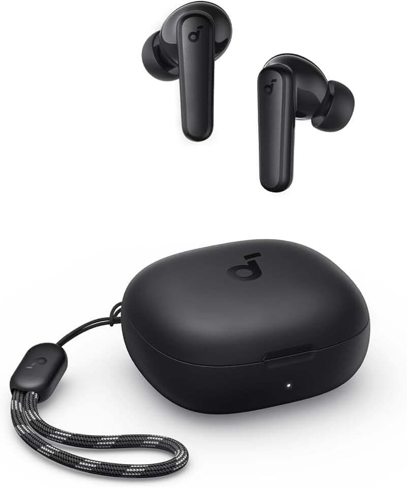 Soundcore P20i Ecouteurs Bluetooth sans Fil by Anker, Écouteurs sans Fil Bluetooth 5.3, conducteurs 10mm, Grosses Basses, 30H de Lecture, étanchéité IPX5, EQ Via App, 2 micros, Mode écouteur Unique Certifié ClimatePartner