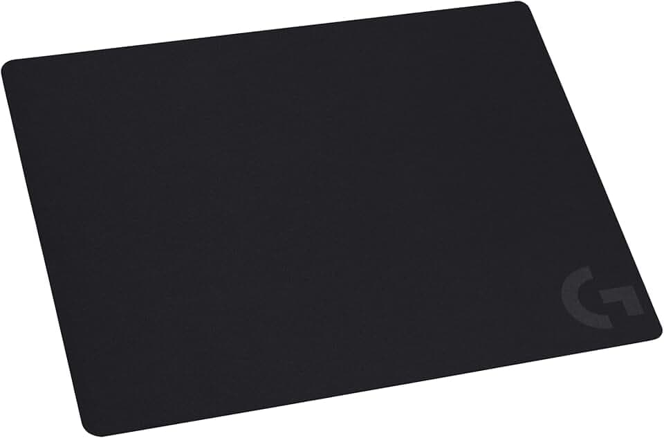 Logitech G G240 Cloth Tapis de Souris de Jeu, Optimisé pour Les capteurs, Friction modérée,Tapis de Souris antidérapant, Accessoires de Jeu Mac et PC, 340 x 280 x 1 mm