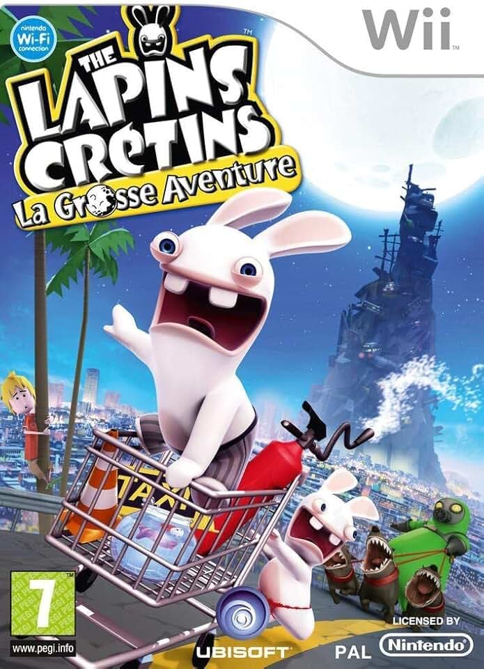 Générique Wii - Lapins Cretins La Grosse Aventure Occasion