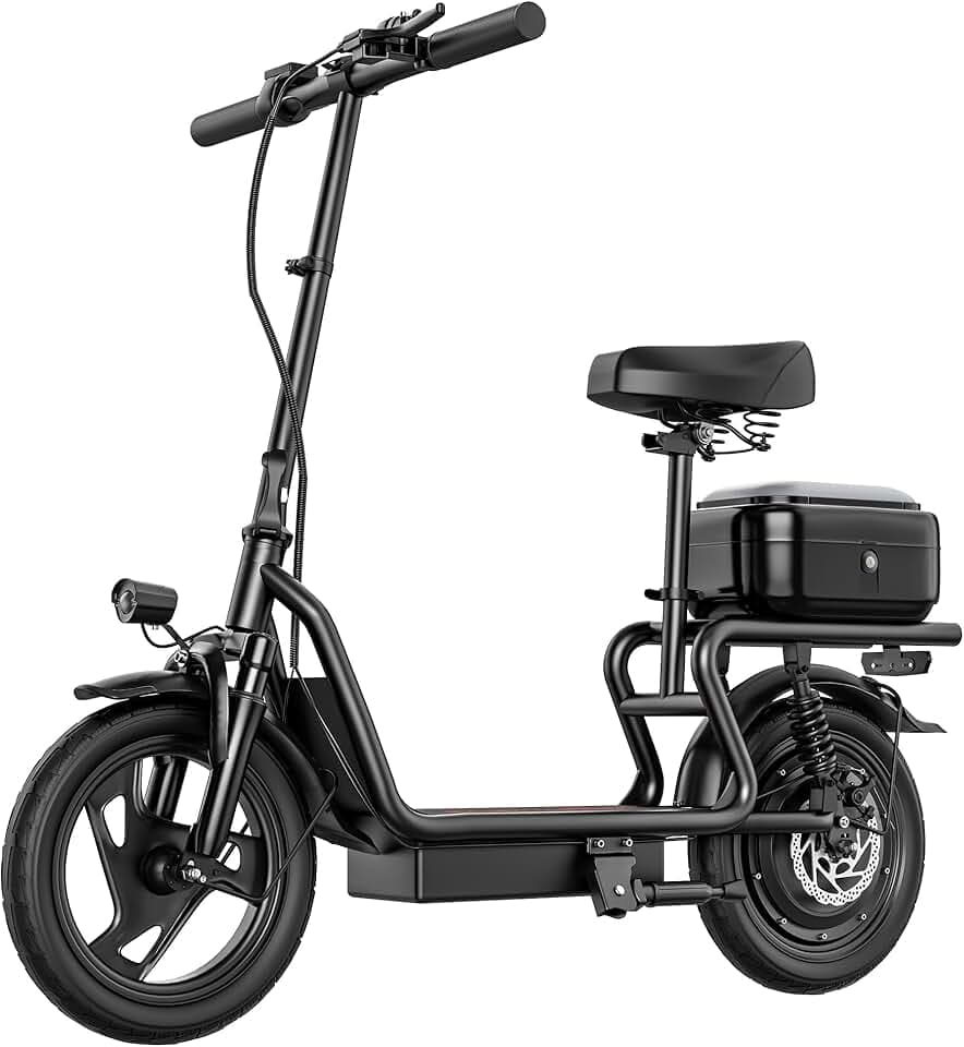 Cheevalry Electric Scooter for Adults Trottinette Electrique Adulte 250W Brushless Motor Trottinette électrique Tout Terrain 25km/h Pliable