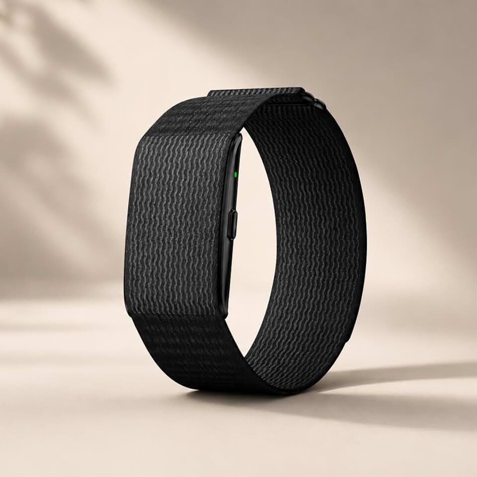Smart Band Métal 2026 Nouveau Modèle, Bracelet Activité sans Écran Homme Femme, Boîtier Métallique, Autonomie +1 Mois, GPS, Cardio 24/7, SPO₂, Suivi Sommeil, Podomètre, 170+ Modes Sport, 2 Bra