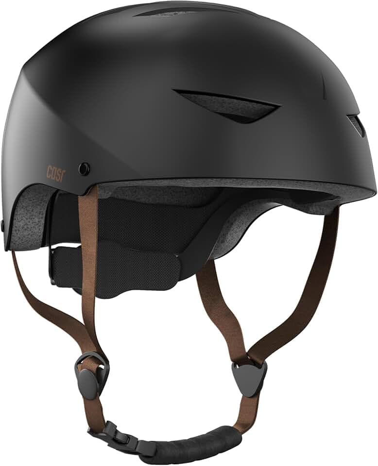 Casque vélo Casr Casque mobilité certifié EPI pour Vélo & Trottinette Classic Noir L