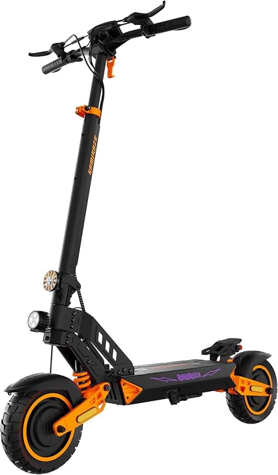 Trottinette Électrique Kamikaze K1 / K1 Max, Roues 10 Pouces, Freins à Disque, Suspension Intégrale, Pliable, Autonomie Jusqu’à 80 km Selon Modèle
