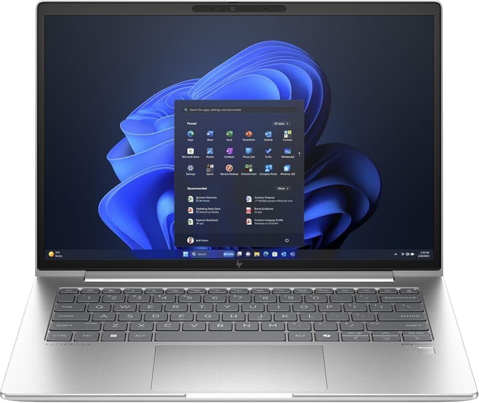 HP EliteBook 745 G6 AMD Ryzen 7 3700U RAM 16GB, SSD 256GB, 14" FHD, Webcam, W11Pro (Reconditionné)