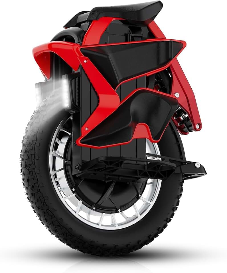 KINGSONG Gyroroue S22 Pro + 2220Wh, Moteur 4000W, Autonomie jusqu'à 200 km, Vitesse bridée 25km/h, Pneu 20", Bluetooth, Application Mobile, Eclairage LED