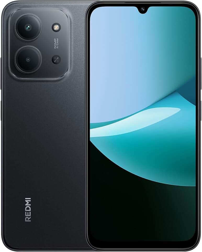 Xiaomi Redmi 15c 4+128GB 6.9" 4G Midnight Black DS EU Étiquetage Énergétique