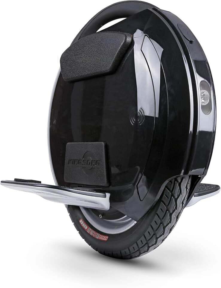 KINGSONG Gyroroue Electrique KS-14M, Adulte,Noire, Moteur 800W, Autonomie jusqu'à 15km, bridée 20km/h, Pneu Gonflable 14", Haut-Parleur et Bluetooth