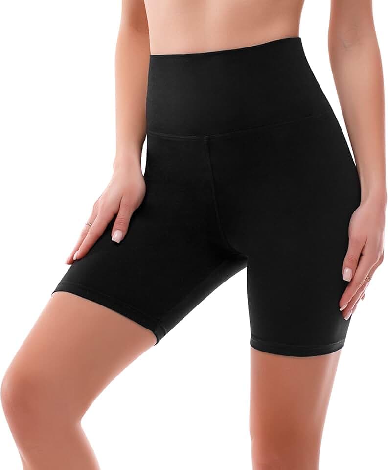 SINOPHANT Short Femme Sport été à Taille Haute Cycliste Legging Court Shorty Anti Frottement Cuisse Short sous Robe sous Jupe OEKO-TEX STANDARD 100